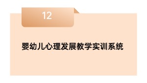 婴幼儿心理发展教学实训系统